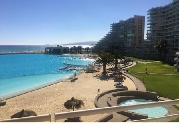 San Alfonso Del Mar-Precioso Departamento Y Vista Lägenhet Algarrobo Exteriör bild